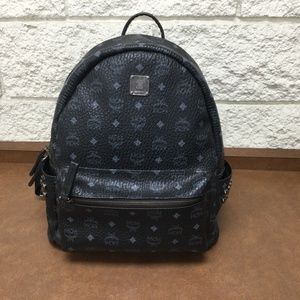 MCM Stark Side Studs Backpack in Visetos